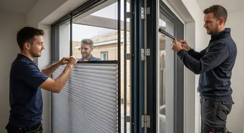 Beysukent ve Mutlukent Bölgesi Teras Çıkışları İçin Akordiyon Sineklik Sistemleri